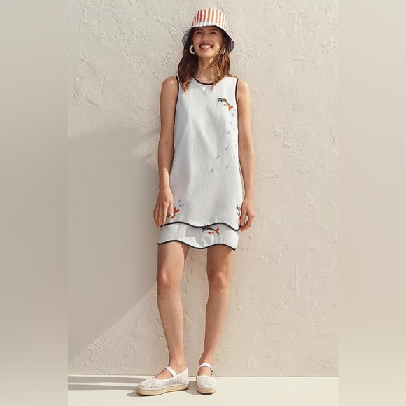 Maeve Dresses & Skirts - Maeve Sleeveless Tiered Mini Dress
